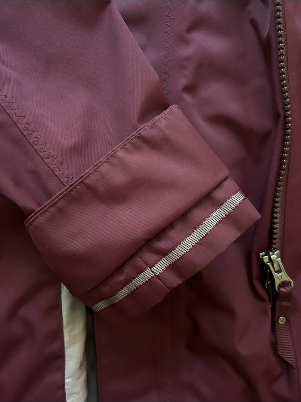 lululemon athletica Savasana waterproof Shell Rain Jacket Trench - Picture 9 of 11